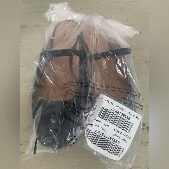 Madewell The Greta Ballet Flat Mule in Deep Indigo Size 9 NWOB $98 NV825 - Picture 3 of 7